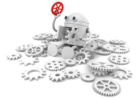 Defekter Roboter Defekter Roboter
