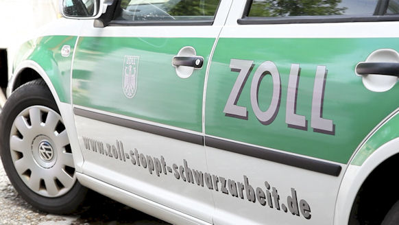 Dienstfahrzeug des Zolls